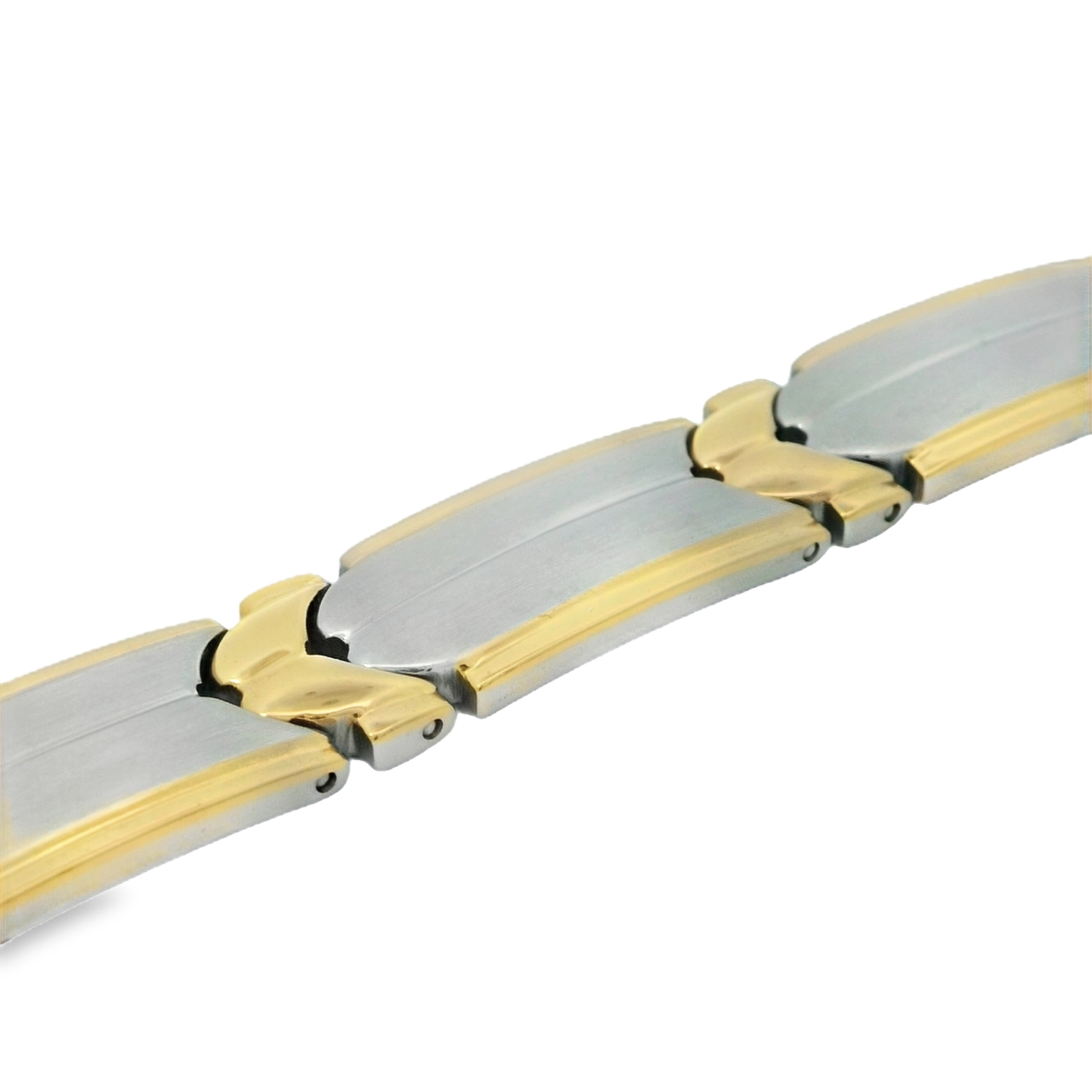 Elegant Two-Tone Bracelet