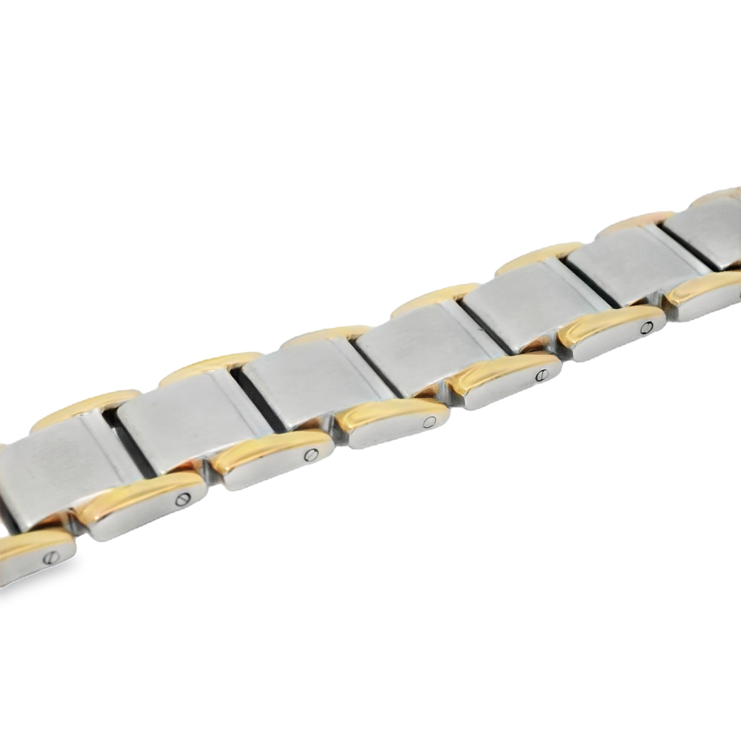 Elegant Two-Tone Magnetic Bracelet