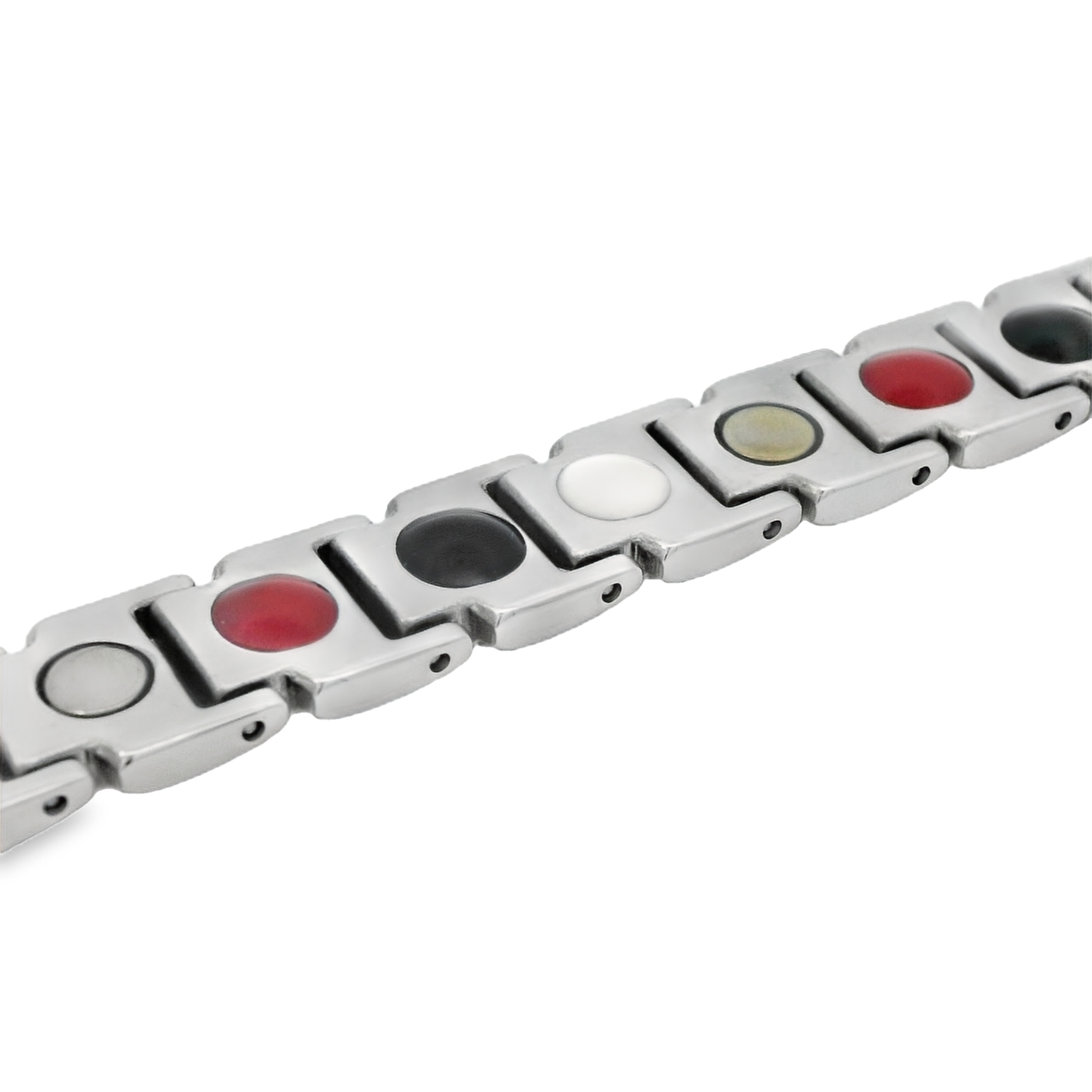 Elegant Two-Tone Magnetic Bracelet