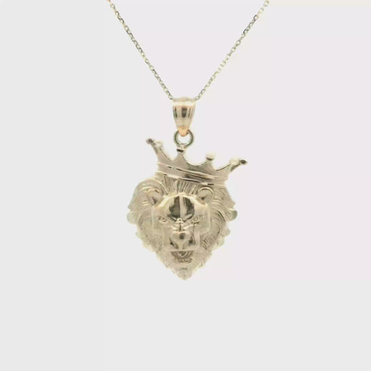 Lion Head With Crown